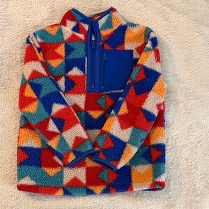 Kids XS Cat & Jack Multicolor Fleece Jacket